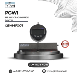 Digital Pit and Crack Gauge PCWI 125 mm Certified