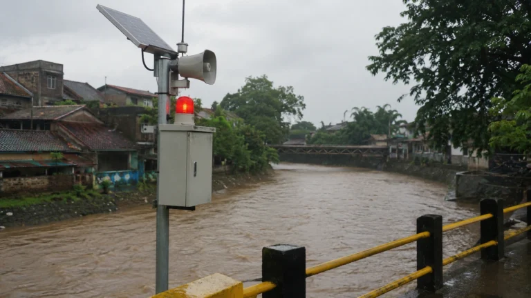 Manfaat Early Warning System Banjir untuk Sungai, Bendungan, dan Kawasan Perkotaan