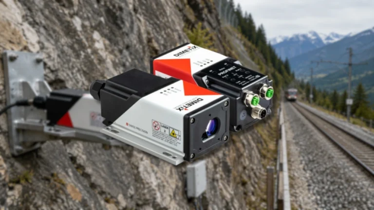 Monitoring Formasi Batuan Jalur Kereta dengan Sensor Laser Dimetix