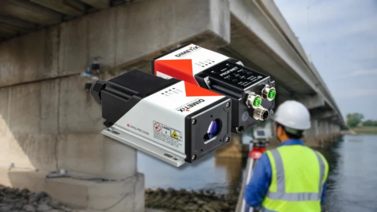 Monitoring Struktur Jembatan dengan Sensor Laser Dimetix