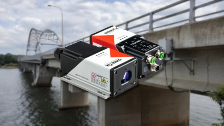 Structural Health Monitoring Jembatan dengan Sensor Laser Dimetix
