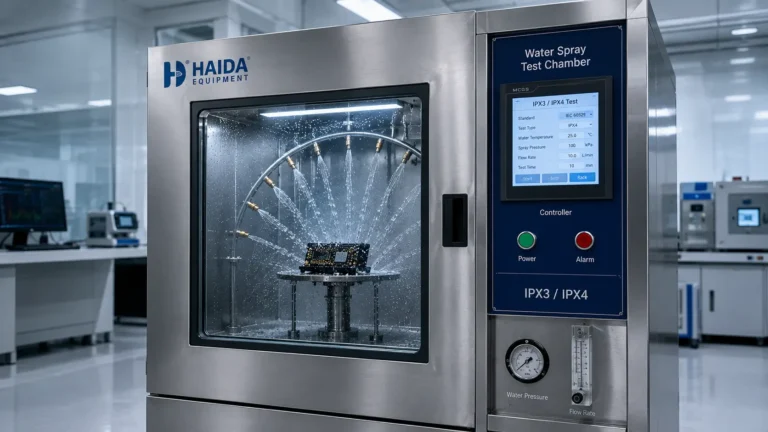 Panduan Cara Kerja Water Spray Test Chamber Haida
