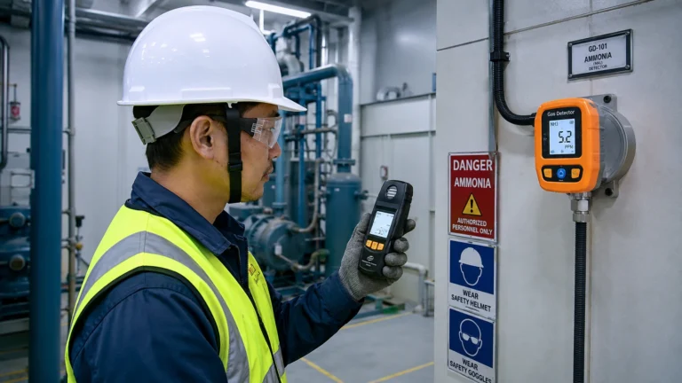 Cara Tepat Memilih Detektor Gas Amonia untuk Operasional Pabrik Anda