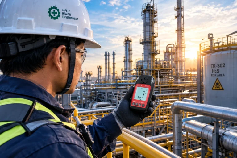 Pentingnya SANFIX Hydrogen Sulfide Detector untuk Keselamatan Kerja