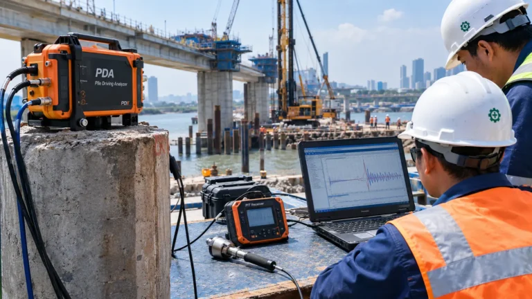 Perbedaan PDA Test dan PIT (Pile Integrity Test)
